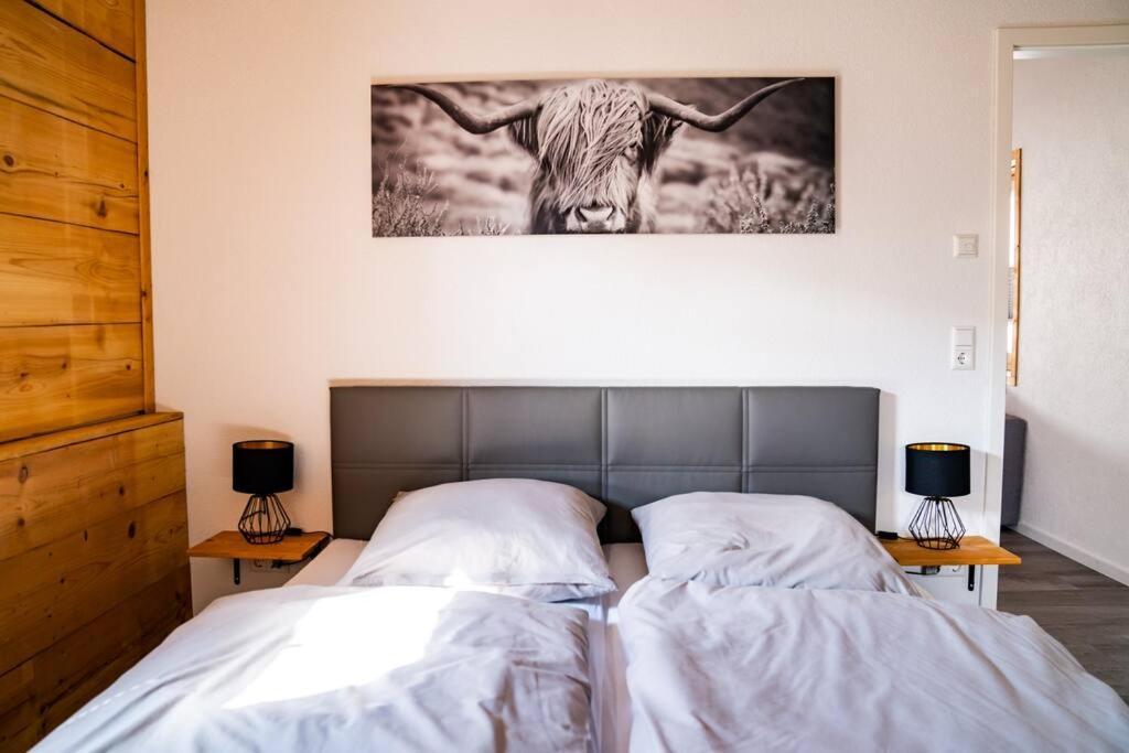 Neu Renoviertes Ferienhaus/Wohnunng Kleine Auszeit Sonnenbühl Buitenkant foto