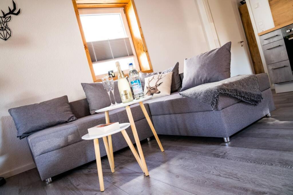 Neu Renoviertes Ferienhaus/Wohnunng Kleine Auszeit Sonnenbühl Buitenkant foto